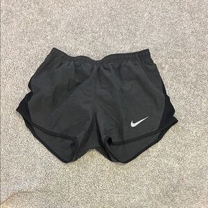 Nike Black Athletic Shorts with Moisture-Wicking Fabric